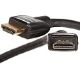 AmazonBasics High-Speed HDMI Cable (6.5 Feet/2.0 Meters) - Supports Ethernet, 3D, and Audio Return [Newest Standard]