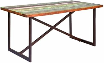 Links 85300400 Colori Table Bois Recycl&eacute; Rouille 160 x 90 x 76 cm