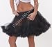 New Sexy Layered Tulle Crinoline Petticoat Black One Size Fits Most