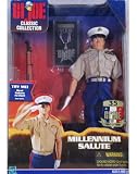 GI Joe MILLENNIUM SALUTE 12" Marine Action Figure (1999 Hasbro)IMAGE