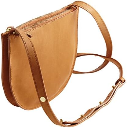 Minor History Smile Small Crossbody - Saddle