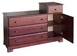 Kalani Combo Dresser in Cherry Finish By Da Vinci Baby Furniture