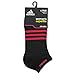 adidas Women's Superlite Low Cut Sock (6-Pair), Black Bold Pink Flash Red Bright Yellow Bright Cya, Medium, (Shoe Size 5-10)