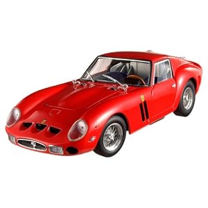Hot-Wheels-1-18-Ferrari-250-GTO-Elite-Version-die-cast-red