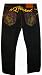 Men's Ed Hardy Jeans Rdmbl Rdhead Skull Paint Pant Jeans Available in Several Sizes