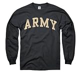 Army Black Knights Black Arch Long Sleeve T-Shirt