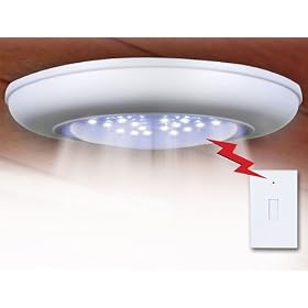Sierra Tools JB5571 Ceiling/Wall Light with Remote