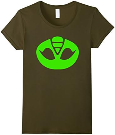Women's PJ Masks - Gekko Crest T Shirt Large Olive