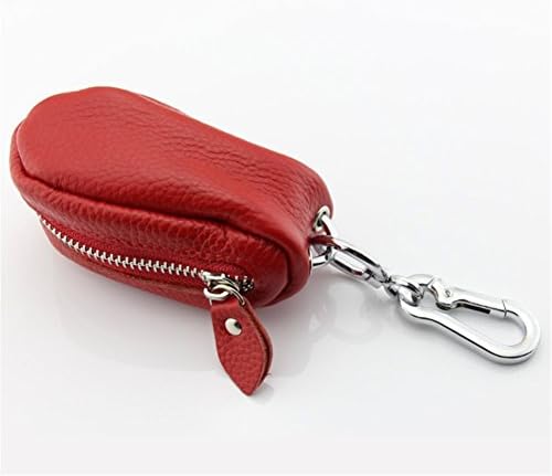 Bagoddess Car Smart Key Keychain Leather Holder Cover Zipper Case Remote Wallet Bag(C3)