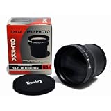 Opteka 3.3x High Definition II Telephoto Lens Converter for Canon Powershot G10 & G11 Digital Cameras