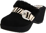 Grazie Women’s Whimsey Mule,Zebra,8 B US
