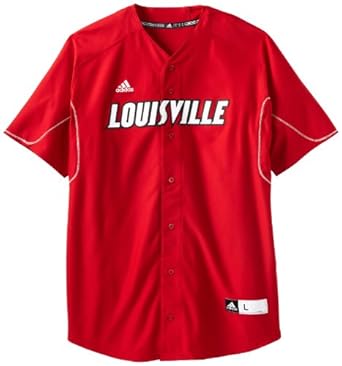 0 : NCAA Louisville Cardinals Men&#39;s Premier Baseball Jersey, Red, Large : Sports Fan ...