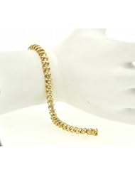 14K Yellow Gold Diamond Bracelet