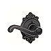 SCHLAGE Flair Left Handed Lever with Brookshire Trim Non-Turning Lock, Aged Bronze (F170 FLA 716 BRK LH) Small