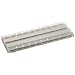 Global Specialties GS-830T Solderless Breadboard with Transparent, 830 Tie-Point, 6-1/2" Length x 2-1/8" Width Strip
