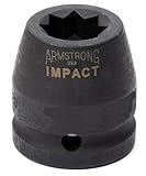 IMAGE OF Armstrong 21-164 3/4-Inch Drive 12 Point 2-Inch Impact Socket