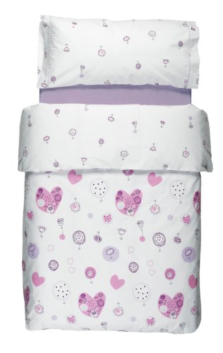 Imagen principal de Petit Praia Elise E3884301 - Funda nórdica tríptico 110 x 170 (cuna 70x140)