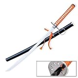Bleach Anime Sword - Tousen Kaname Suzumushi Katana Steel Sword