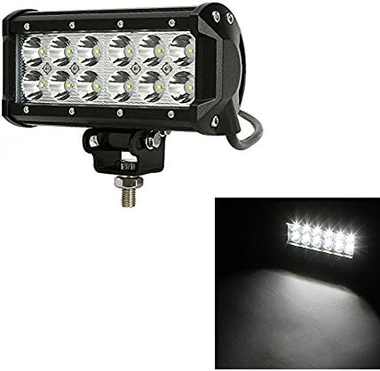 Miadisplay 2PCS 6.5" 36w Spot LED Work Light Off Road LED Light Bar Super Bright for Jeep Cabin Boat SUV truck Car ATVs ,1 Years Warranty