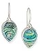 Tear Shape Paua Shell Earrings