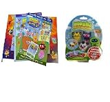 Moshi Monsters Mash Up Trading Card Starter Pack Binder & Moshling Collectible FiguresIMAGE
