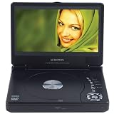 Audiovox D1809 8-Inch LCD Slim Line Portable DVD Player (Black)