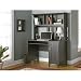 Bush Furniture MY72708-03 Salinas Hutch Desk, Aged Tobacco