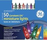 SANTAS BEST CRAFT IMPORT GE-7 64005 50 LIGHT CONSTANT ON LIGHT SET