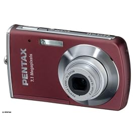 PENTAX デジタルカメラ Optio (オプティオ) M30 ワインレッド