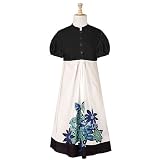 Floral Applique Color Block Dress (Petite, Tall & Misses Sizes XS-3X)