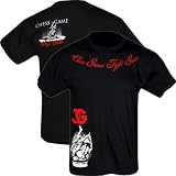 Chess Game Fight Gear Logo Black T-Shirt (Size=S)