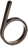 The Hillman Group 843226 5-Inch Die Cast Floating/Flush House Number, Aged Bronze