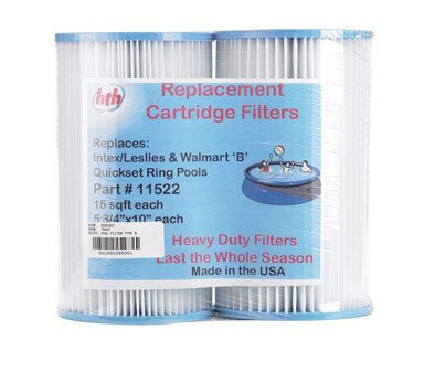 Inflatable Pool Replacement Filter 5-3/4OD X 10L (76467) Pk/2