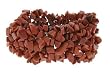 7 StrandChip Stretch Bracelet - Goldstone