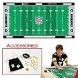 NFLR Licensed Finger FootballT Game Mat - Raiders - Toys & Games > Finger FootballT > NFL AFC