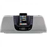 SAVE $16.39 - iLive iB209 Portable Speaker System for iPod with AM/FM Radio (Black) $33.60