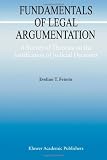 Fundamentals of Legal Argumentation: A Survey of Theories on the Justification of Judicial Decisions (Argumentation Library)