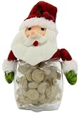 World Wide Gourmet Foods Santa Jar Gift Set with Pumpkin Tea Cookies