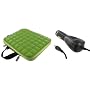 ASUS Eee PC Touch T91 8.9-Inch Netbook Laptop Sleeve Slipcase with 12v Car Charger (Memory Foam with Faux Leather - Green)