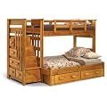 Escalade Solid Wood Twin Bunk Bed 4500 (ML)
