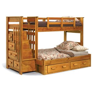 Escalade Solid Wood Twin Bunk Bed 4500 (ML)