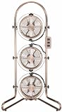 pieria MODERNSTYLE 3連タワー型BOXメタル 扇風機 ブロンズ HBM-166(BM)