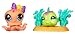 Hasbro - 667631481 - Littlest Petshop - Petshop Duo Et Son Sac - Vague 4 - Pieuvre et Poisson