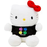 ハローキティ ぬいぐるみ アップルフェイス ブラック