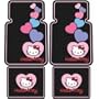 Hello Kitty Hearts Design - Front & Rear Floor Mats Set
