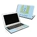Painted In Corner Design Protector Skin Decal Sticker for Apple MacBook Pro 17 inch (Original, SEPARATE TRACKPAD button)