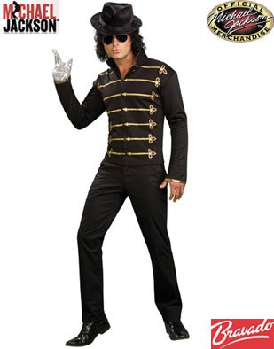 Adult XL X-Large Michael Jackson Costume Military Jacket