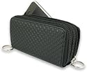 Qu-Fashionista 3 IN 1 Black Purse For Apple iPhone 3G 3GS