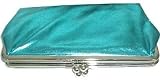 417rGoTRNUL. SL160  Silky Teal Womans Clutch Wallet Purse Credit Card Holder Pre purchased From Nordstrom
