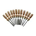 QUALITY WOOD CARVING CHISELS in POUCH TOOL SET